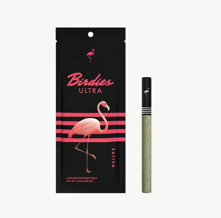 Birdies | Ultra Infused Pre-Rolls | 3pk | S | 2.55g