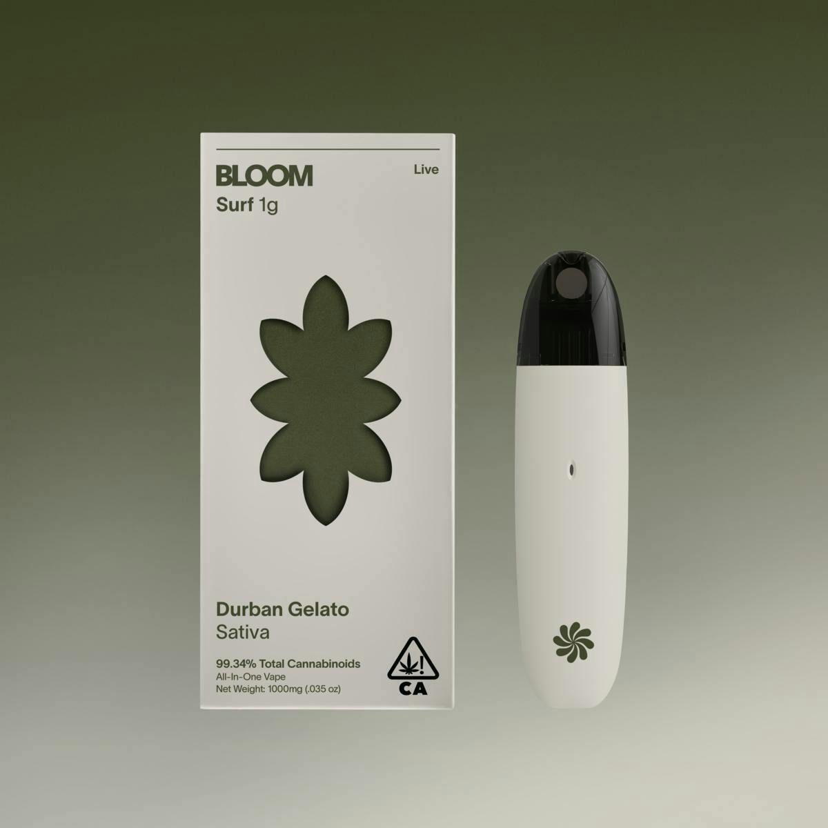 Bloom | Live Surf AIO | Durban Gelato | S | 1G