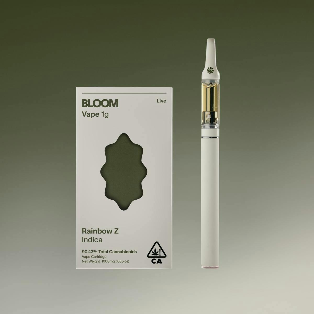 Bloom | Cartridge | Live Resin | Rainbow Z | I | 1G