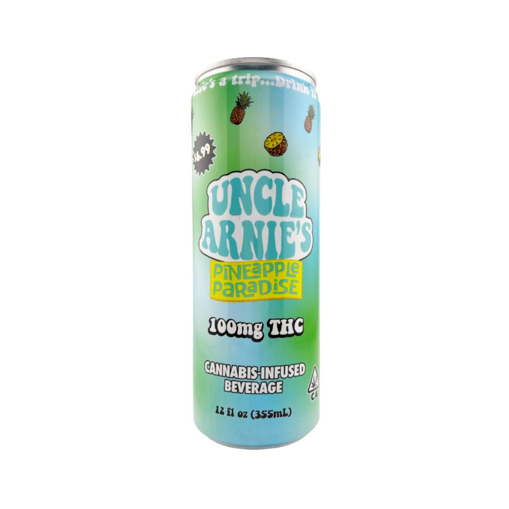 Uncle Arnie's | Beverage | Pineapple Paradise | H | 100mg | 12 Fl oz