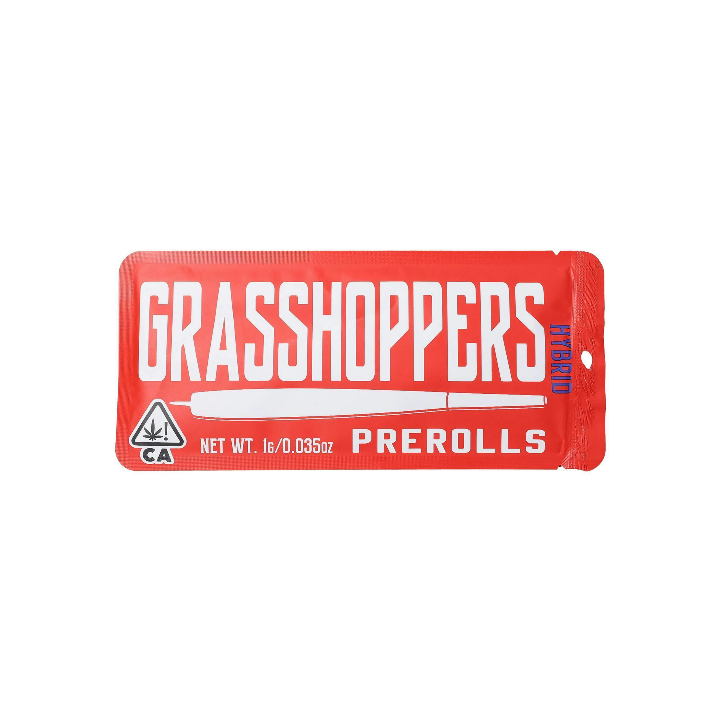 Grasshoppers | Preroll | Hybrid | H | 1g