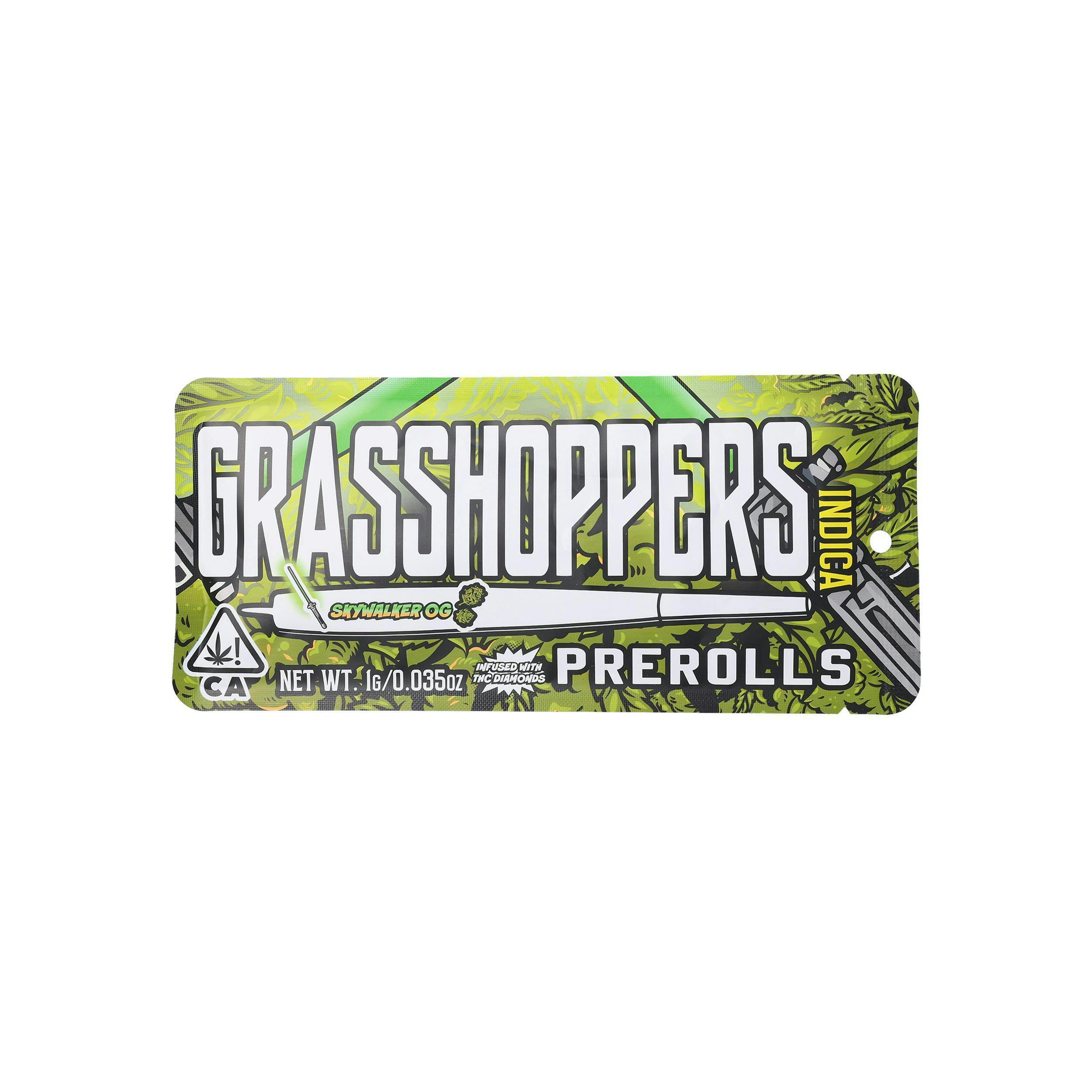 Grasshoppers | Infused Pre-Rolls | Skywalker OG | I | 1g