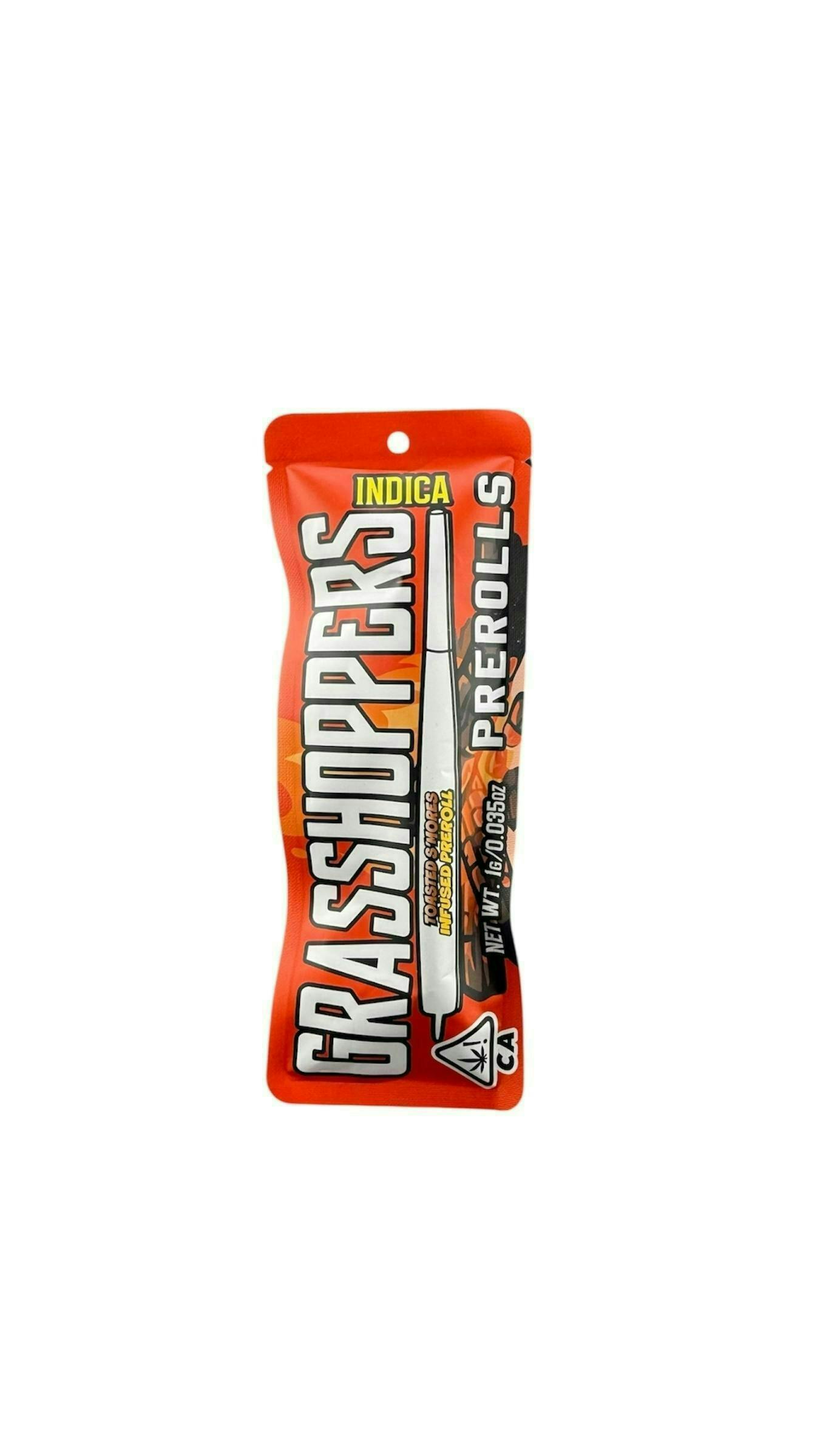 Grasshoppers | Infused Preroll | Toasted Smores | I | 1g