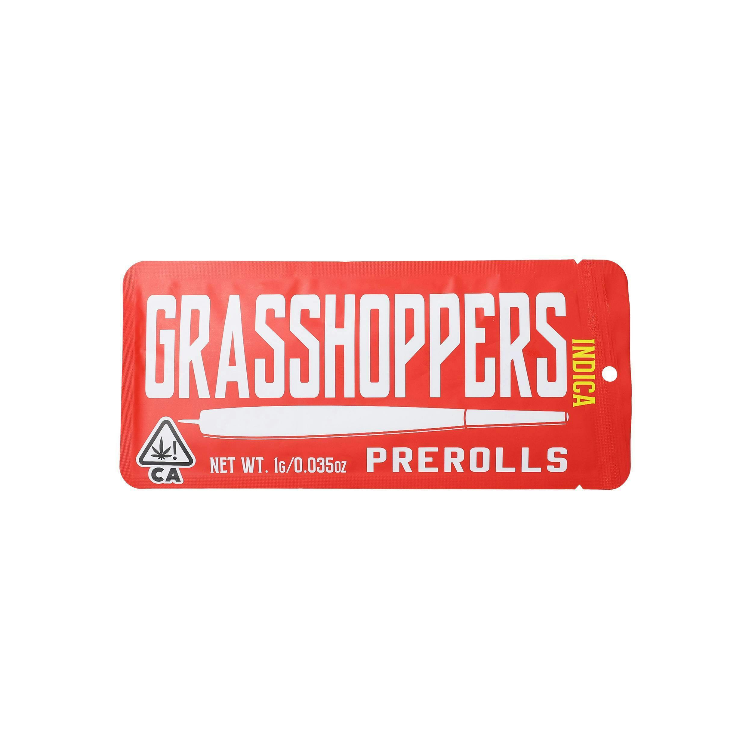 Grasshoppers | Preroll | Indica | I | 1g