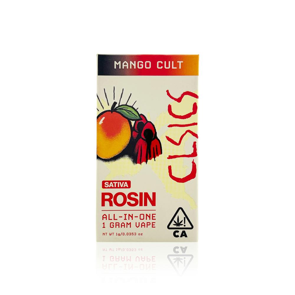 CLSICS | Live Rosin Cartridge | Mango Cult | S | 1g