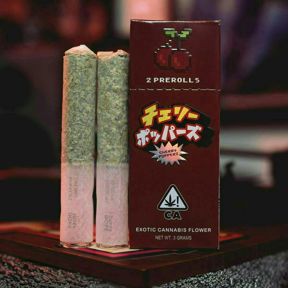 Super Dope | Pre-rolls 2pk | Cherry Popperz | H | 3g