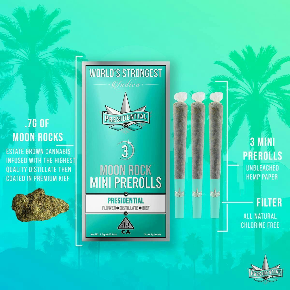 Presidential | Infused Pee-wee Pre-rolls | Classic | I | 1.5g