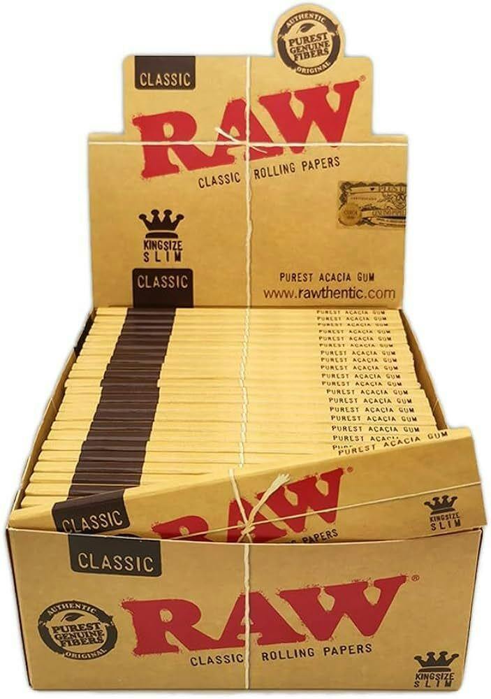 Raw | Rolling Paper | Classic | King Size Supreme | 40 Leaves