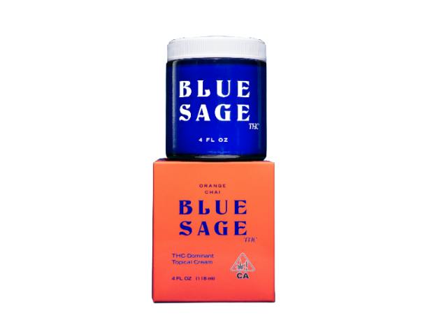 Blue Sage THC | Topical Cream | Orange Chai | 1 fl oz | 250mg
