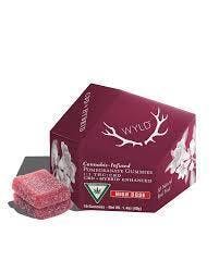 Wyld | 1:1 200mg THC/CBD Gummies | Pomegranate