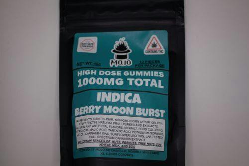 Mojo | Berry Moon Burst Gummies | Indica | 1,