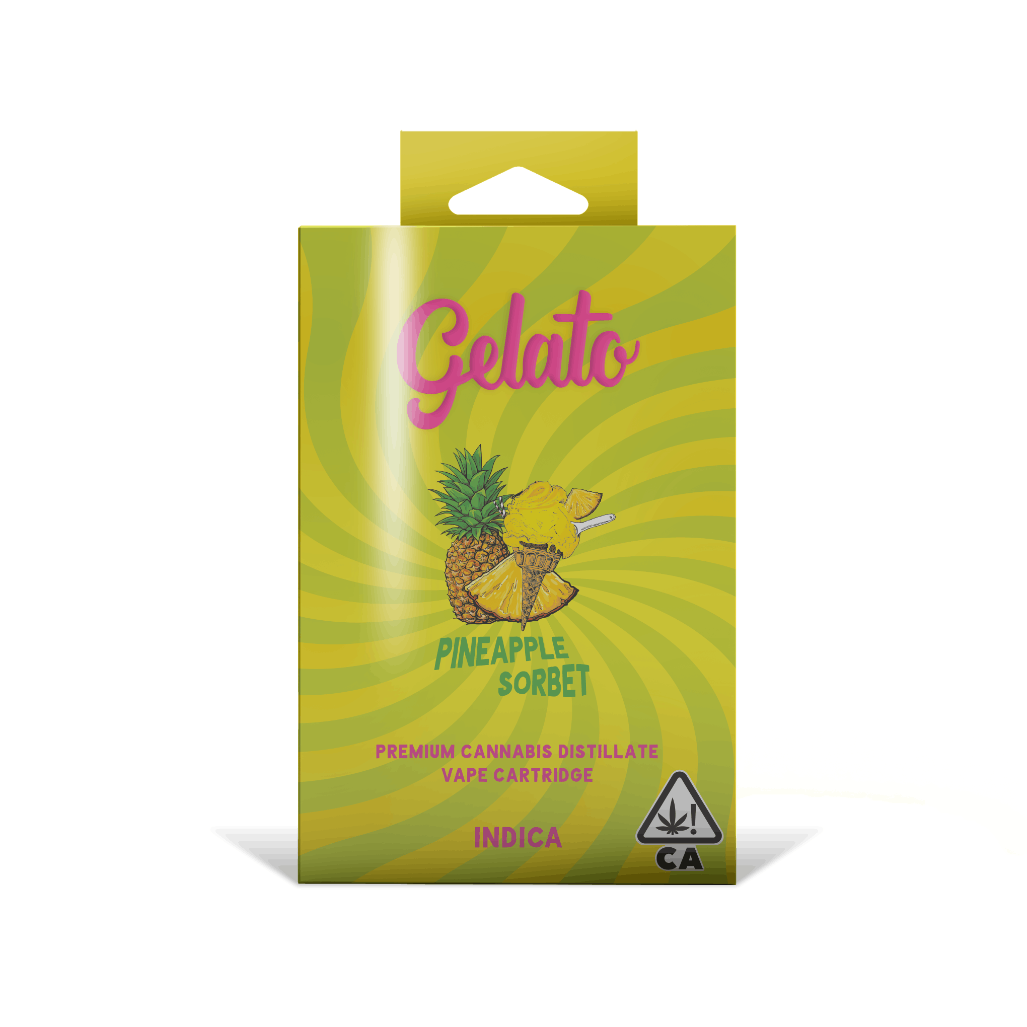 Gelato Flavor: Pineapple Sorbet