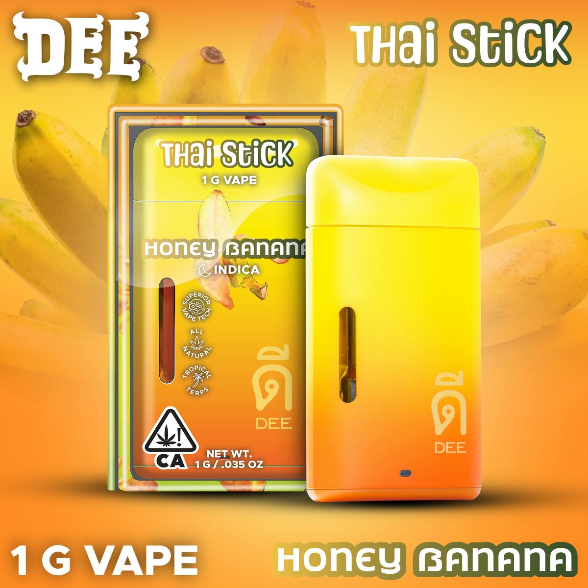 DEE - Honey: Honey Banana 1.2g