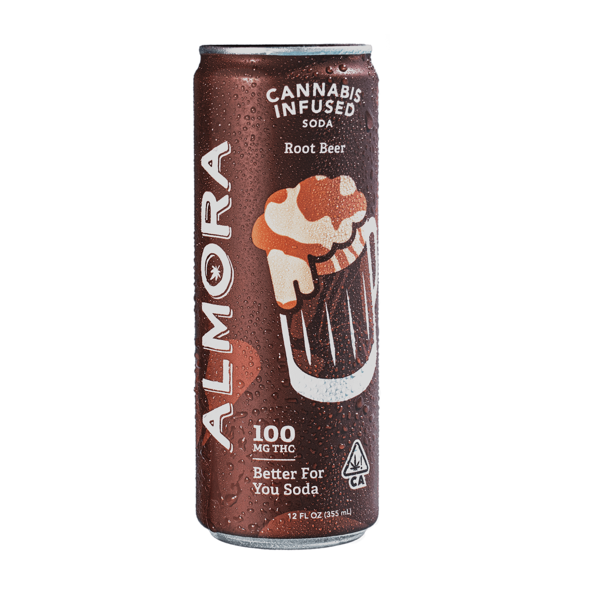 ALMORA: Root Beer Prebiotic Soda