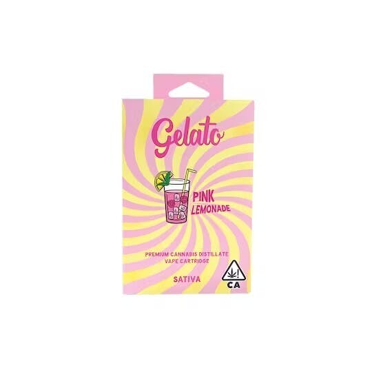 Gelato Flavor: Pink Lemonade