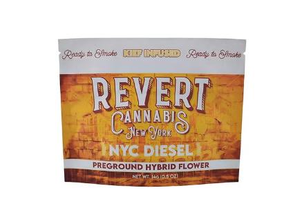 Revert Kief Infused Ground Flower - 14g - NYC Diesel