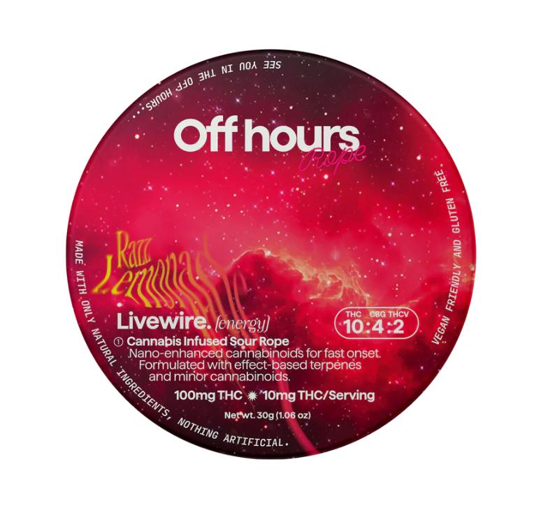 Off hours - Razz Lemonade - Livewire (Energy) Rope