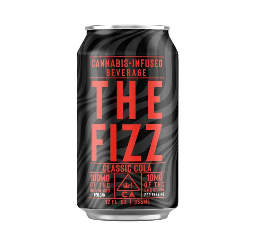 CLASSIC COLA FIZZ SPARKLING WATER 100MG (CAN)