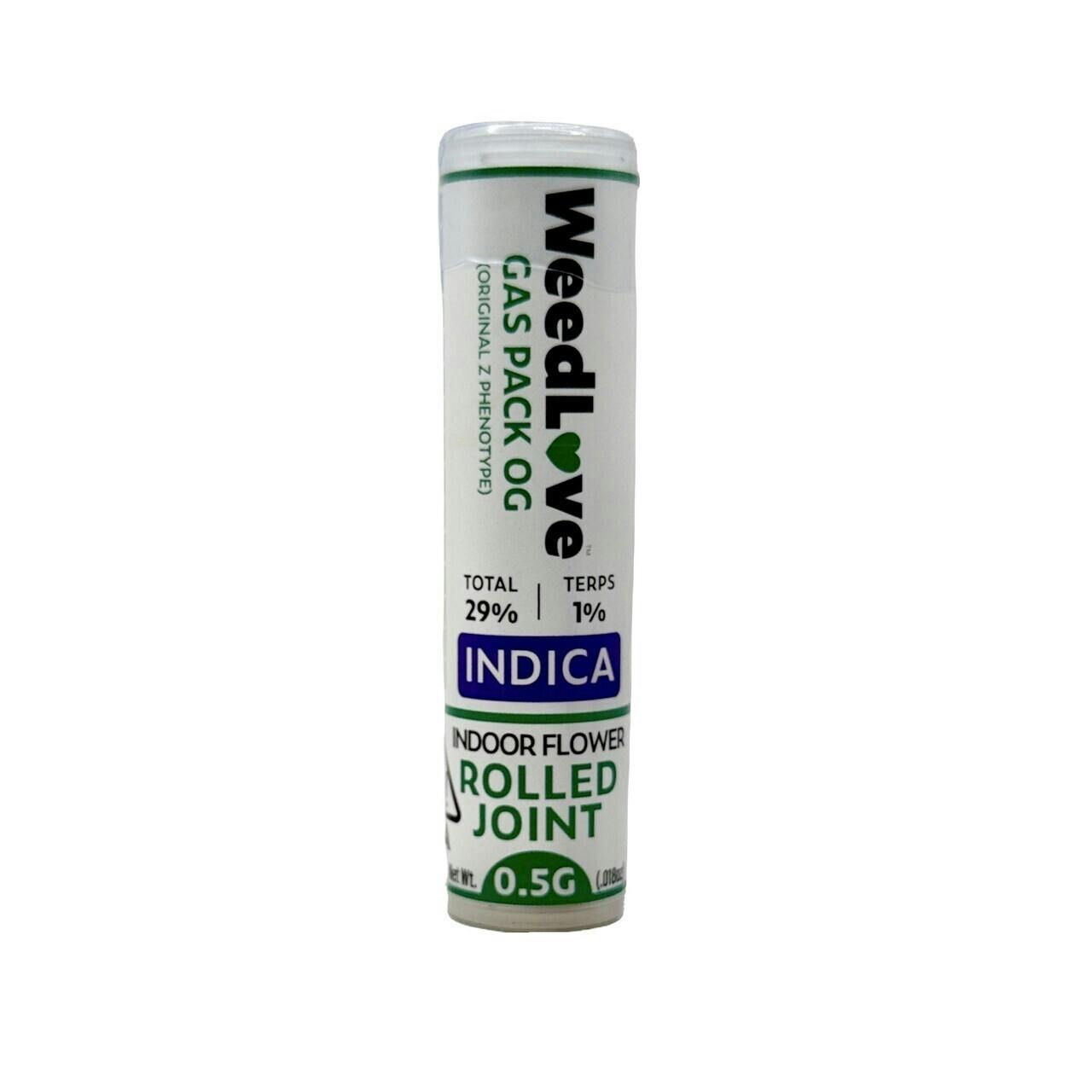 Gas Pack OG preroll single .5g