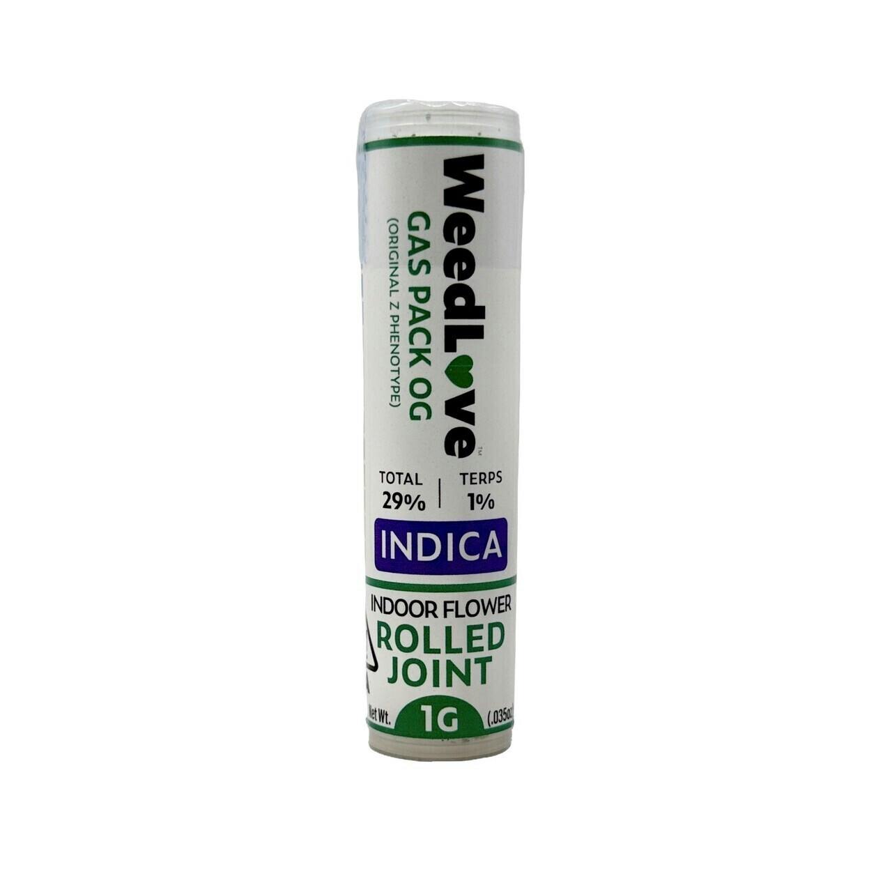 Gas Pack OG preroll single 1g