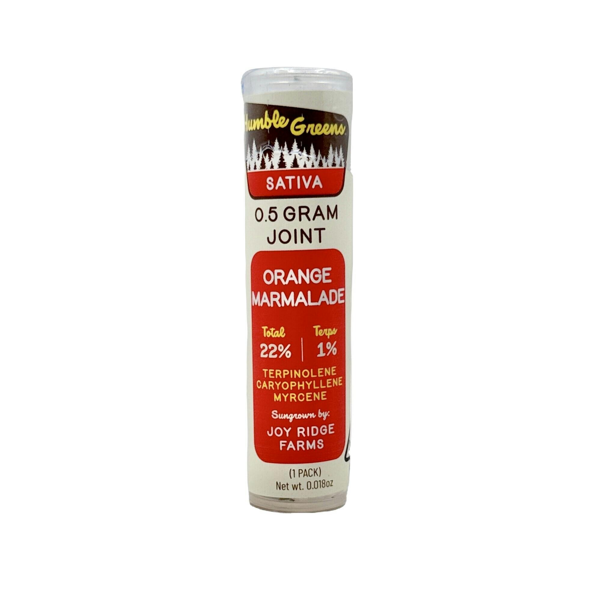 Orange Marmalade Preroll Single .5g