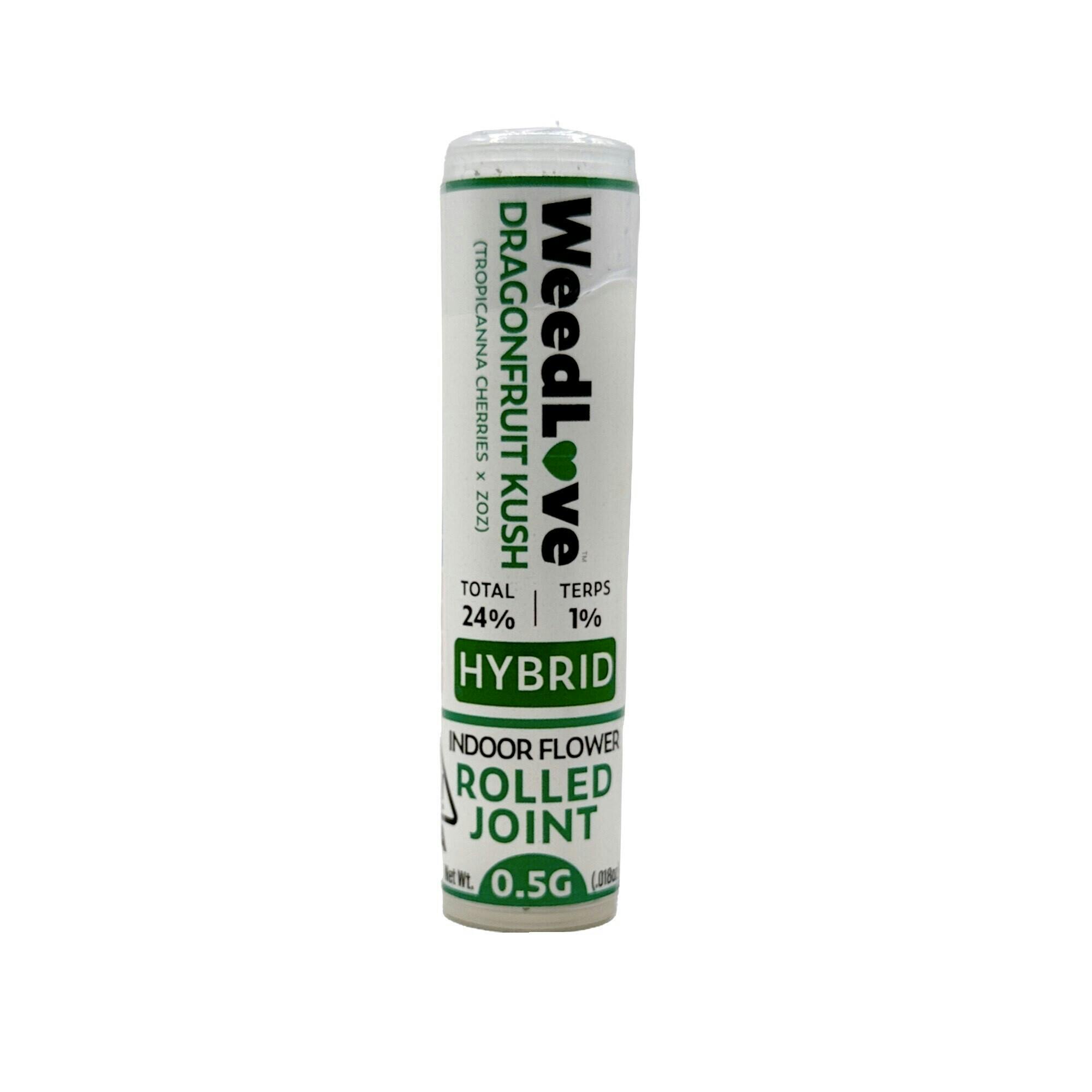 DRAGONFRUIT KUSH PREROLL SINGLE .5G