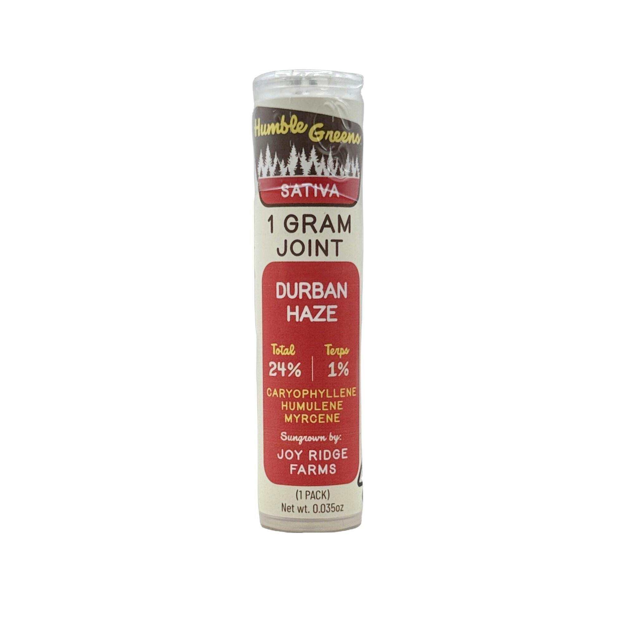 Durban Haze Preroll Single 1g