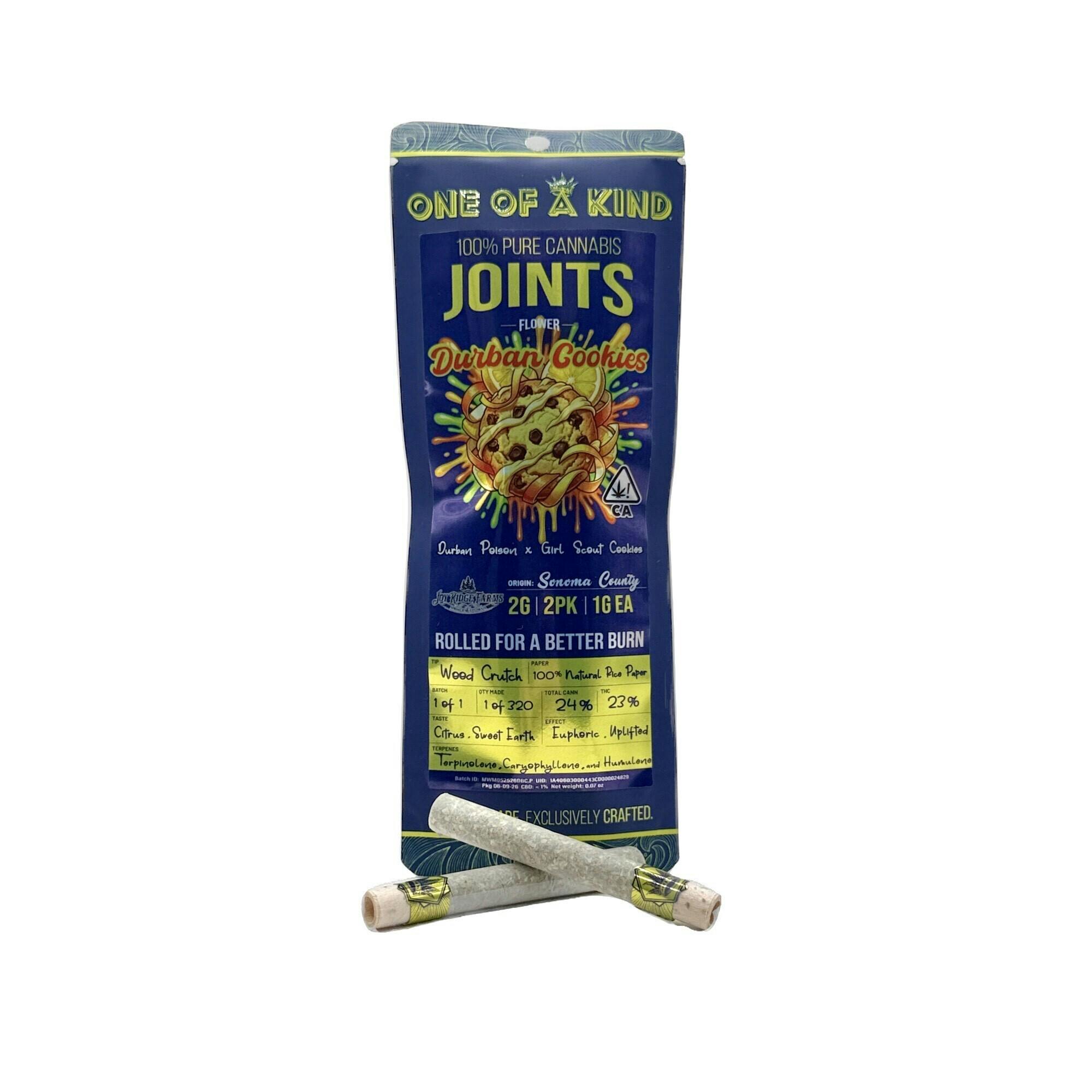Durban Cookies Prerolls 2 Pack 2g