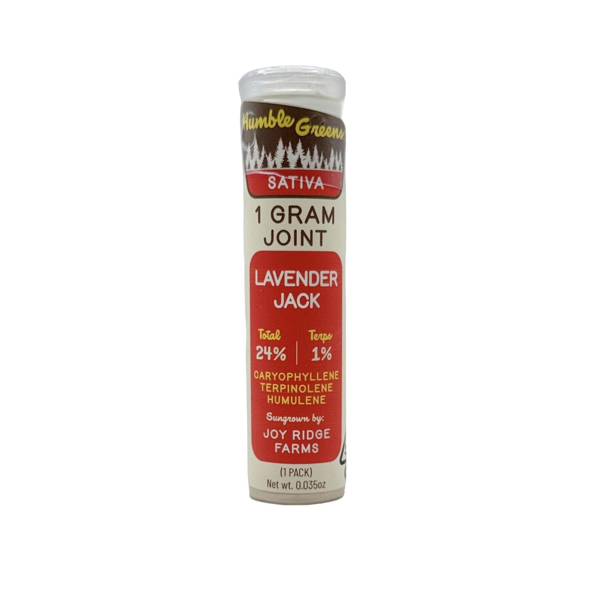 Lavender Jack Preroll Single 1g