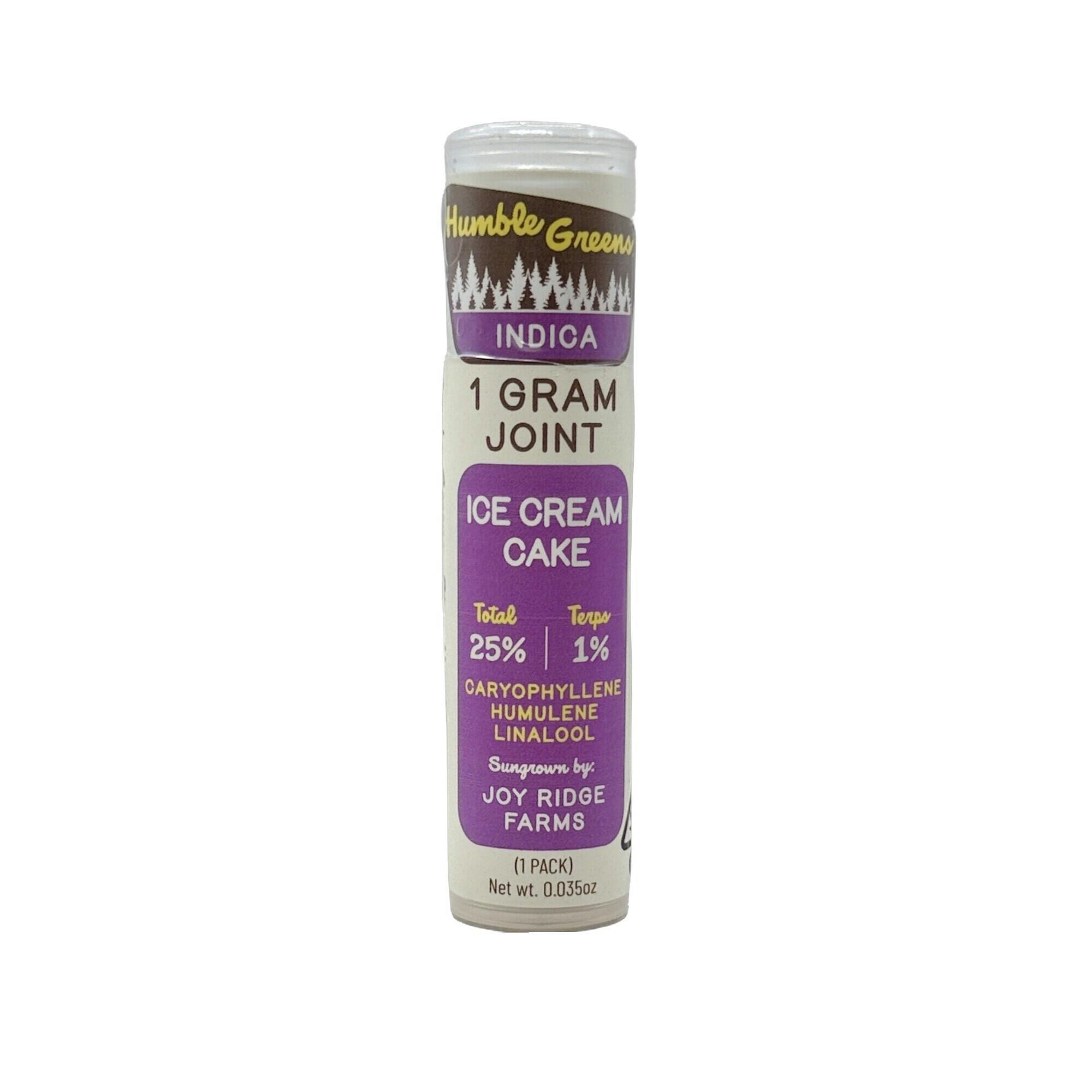 Ice Cream Cake Preroll Single 1g