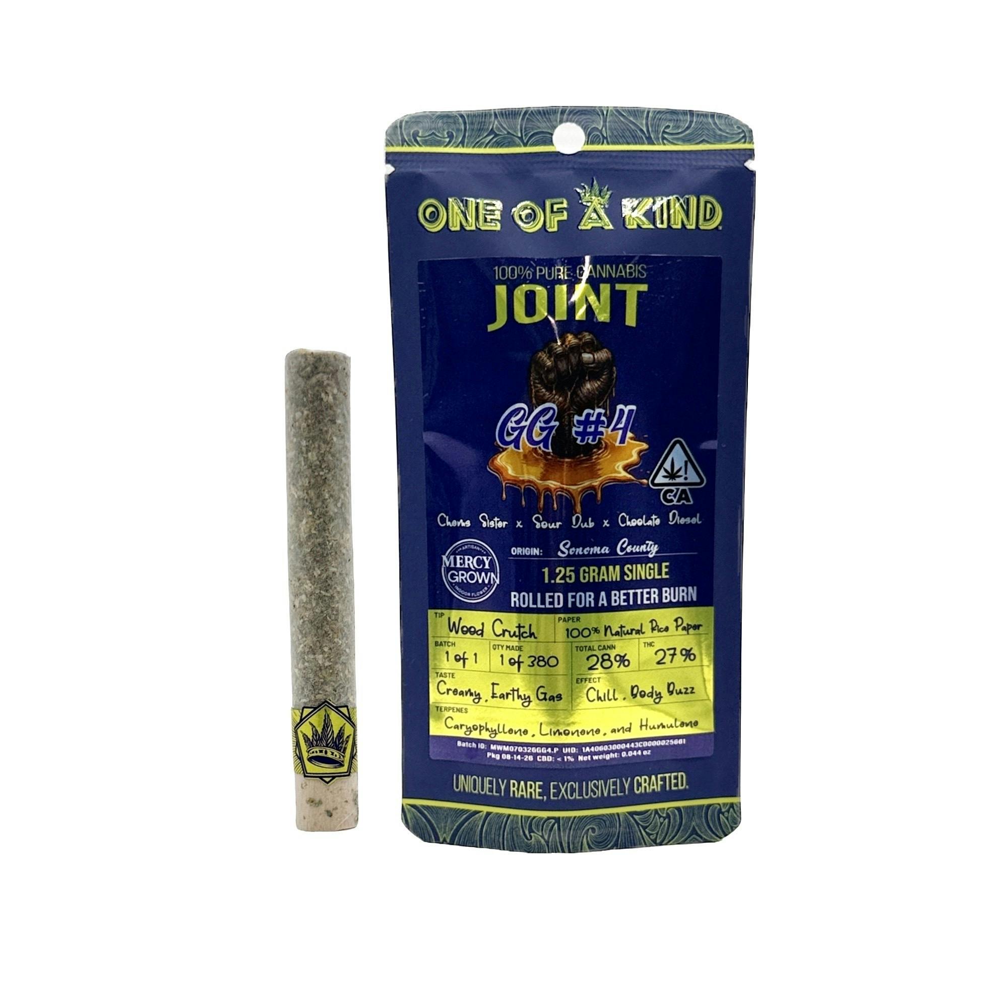 GG #4 Preroll Single 1.25g
