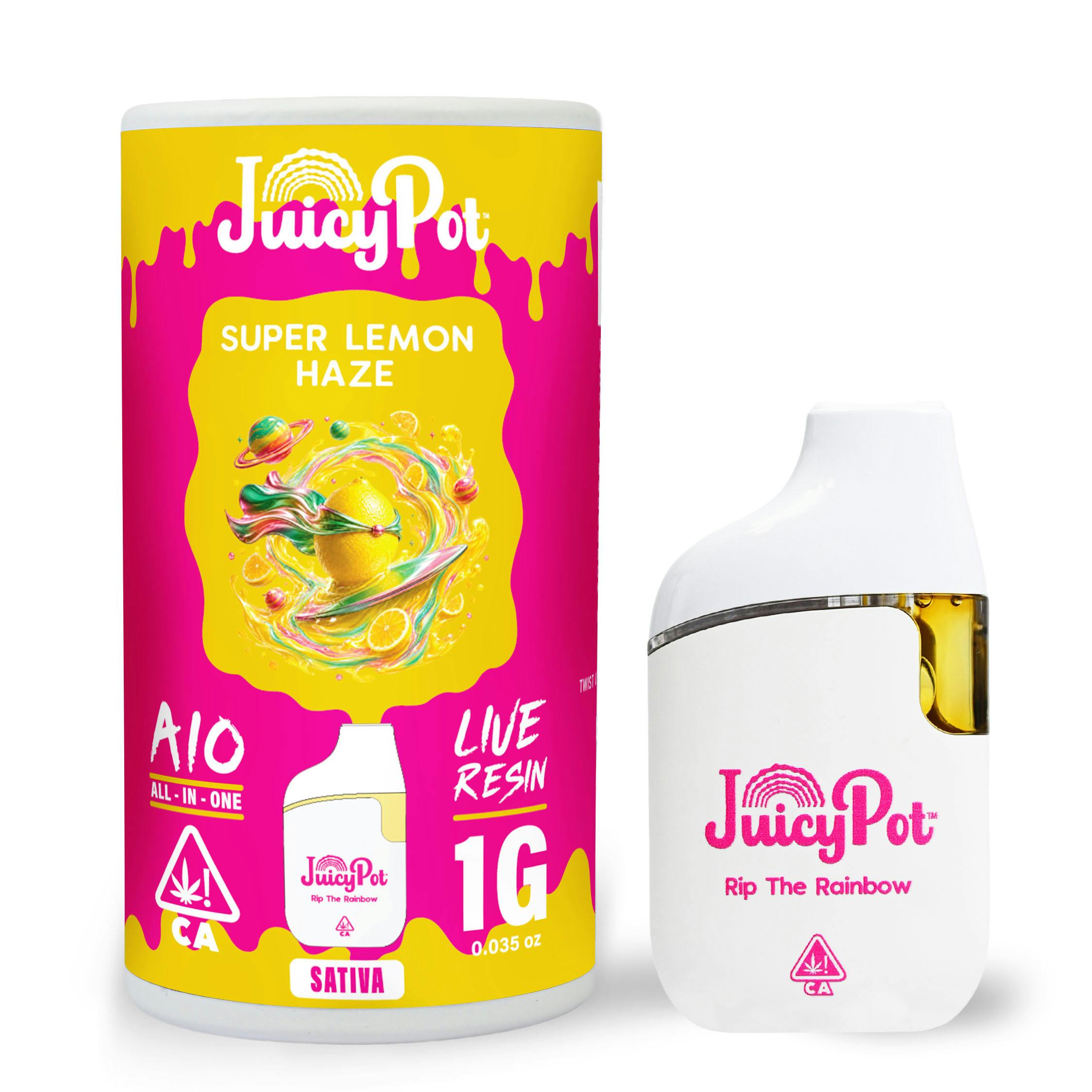 SUPER LEMON HAZE LIVE RESIN AIO 1G
