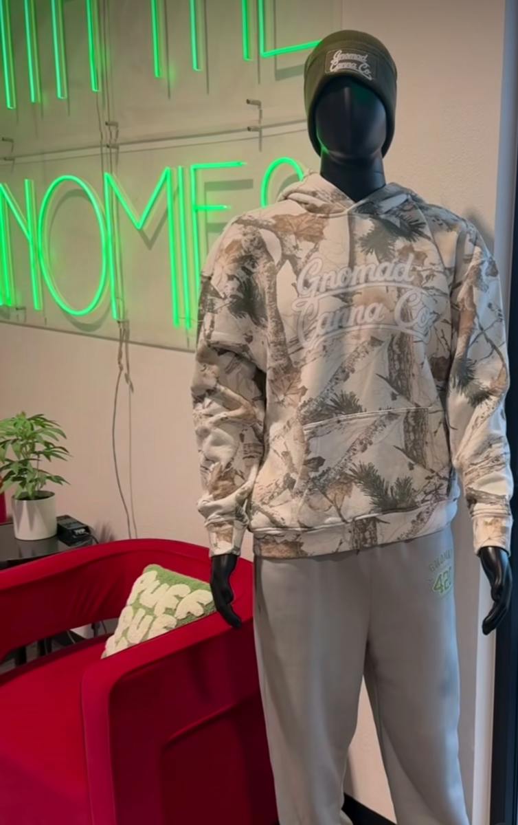 GNOMAD CANNA CO CAMO HOODIE