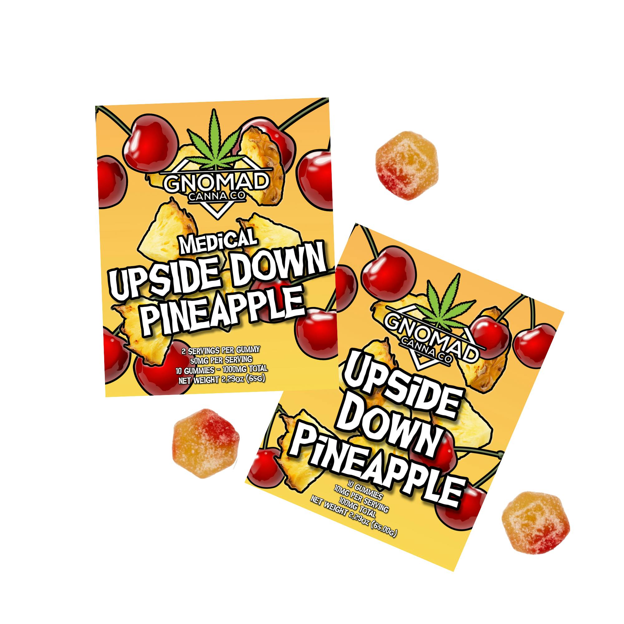 GNOMAD GUMMIES 1000MG (MED) - UPSIDE DOWN PINEAPPLE
