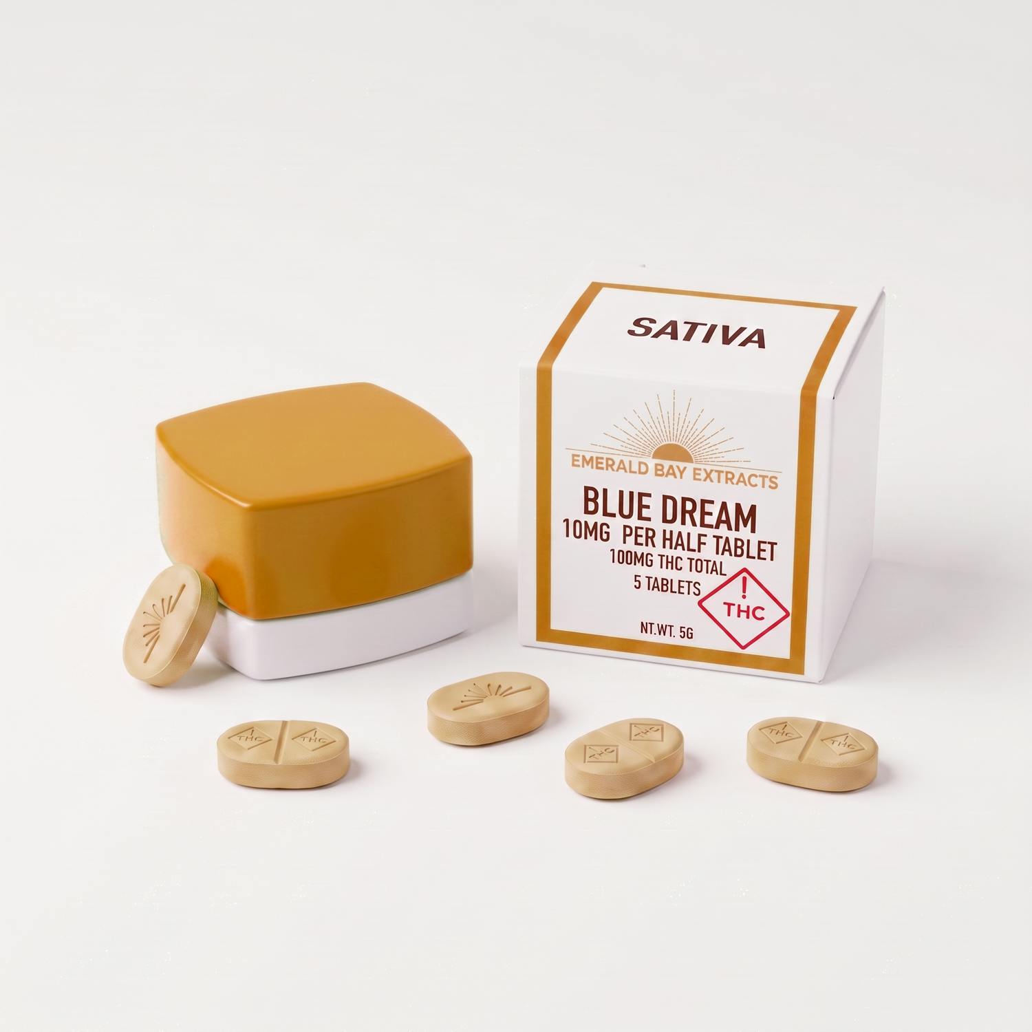 1000MG RSO TABLETS- SATIVA