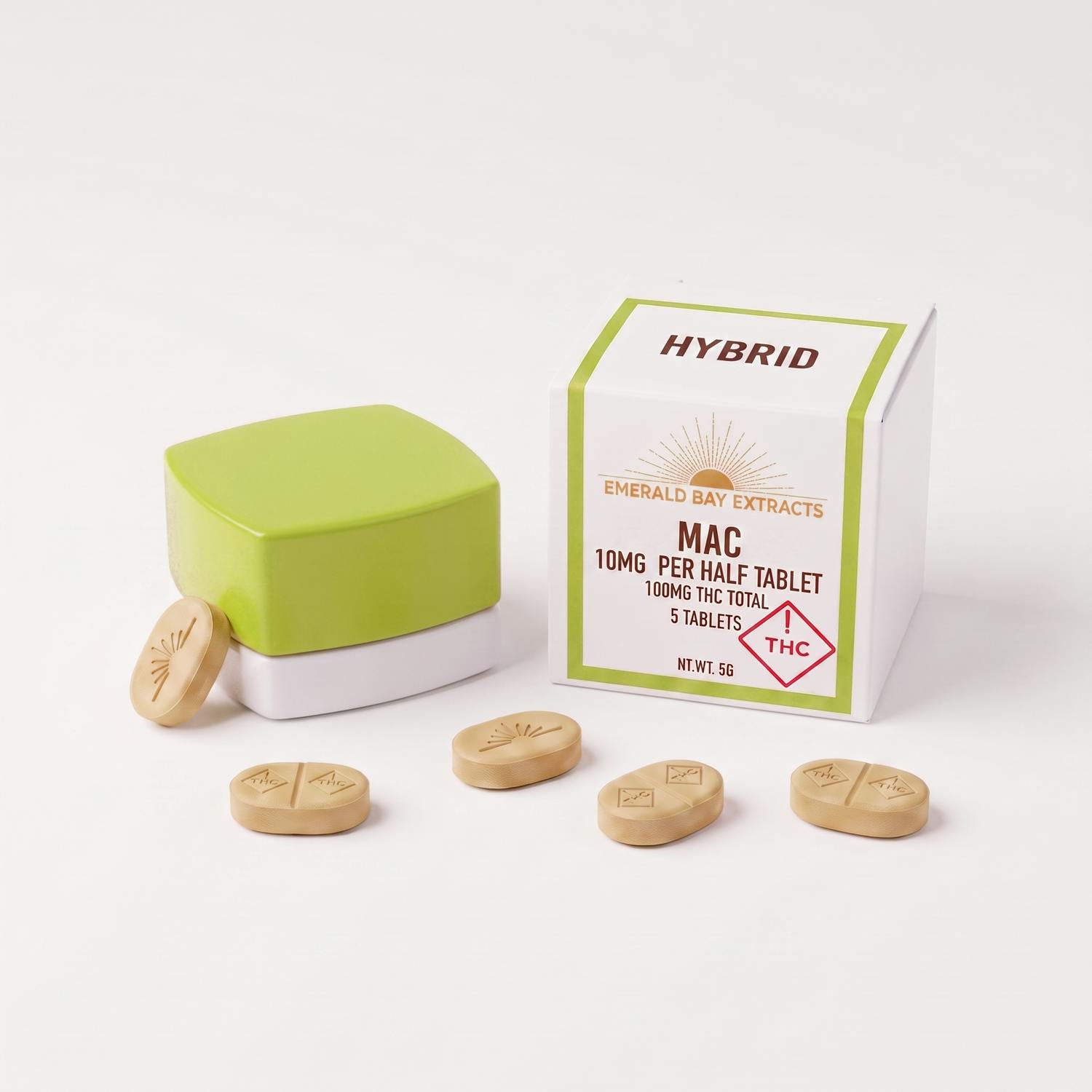 100MG RSO TABLETS - HYBRID