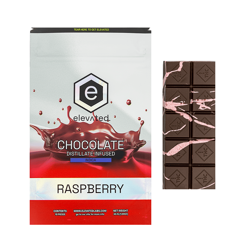 ELEVATED 500MG (MED) BAR - DARK RASPBERRY