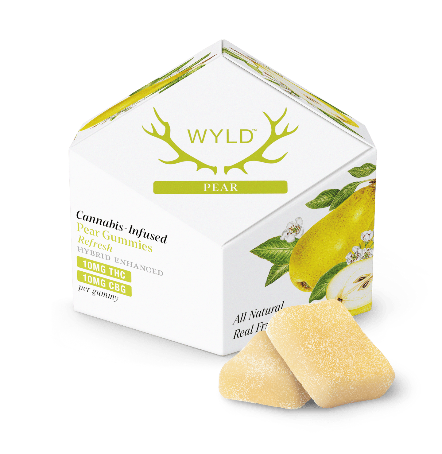WYLD THC - Pear 1:1 CBG (H)