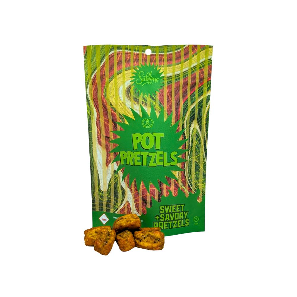 SL SWEET & SAVORY PRETZELS 100MG