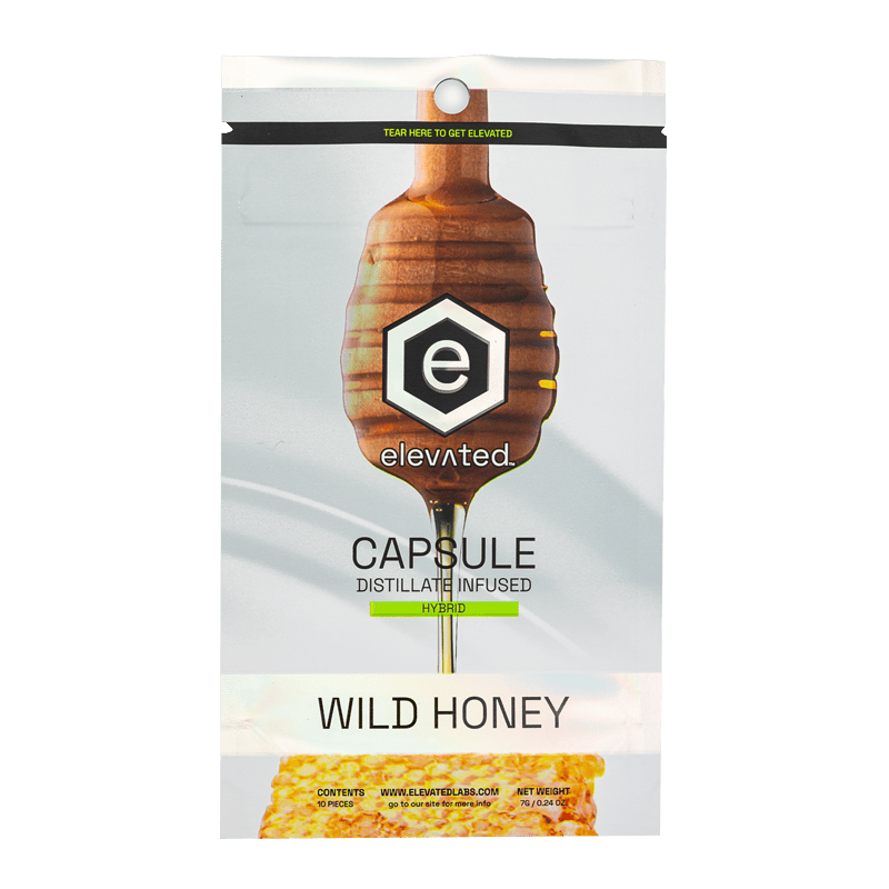 ELEVATED - 500MG HONEY CAPSULES (H)