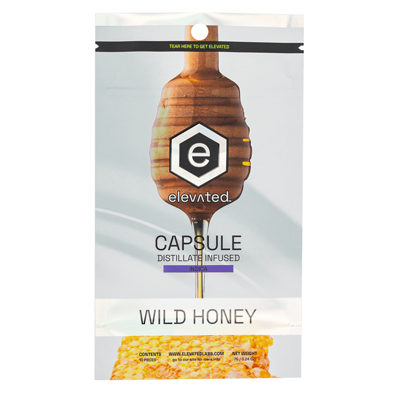 ELEVATED - LIVE ROSIN 100MG - HONEY CAPSULES (I)