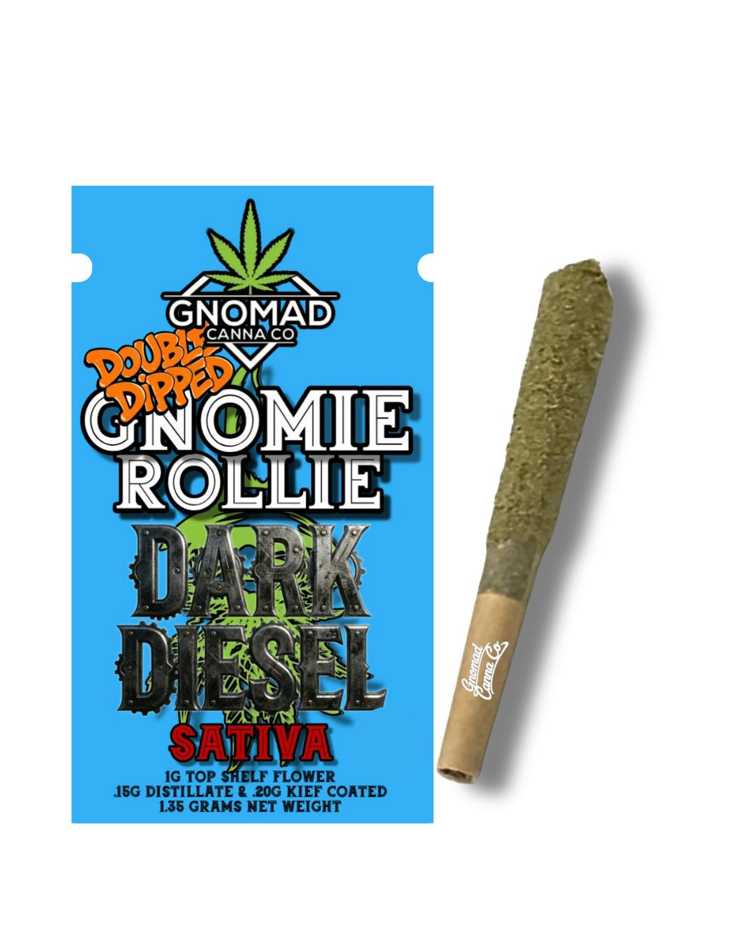1.35G DOUBLE DIPPED PRE-ROLL- DARK DIESEL