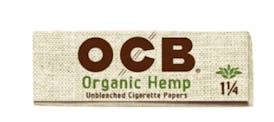 OCB Organic Hemp Rolling Papers 1 1/4