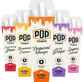 3pk Flavor King Cones I POP
