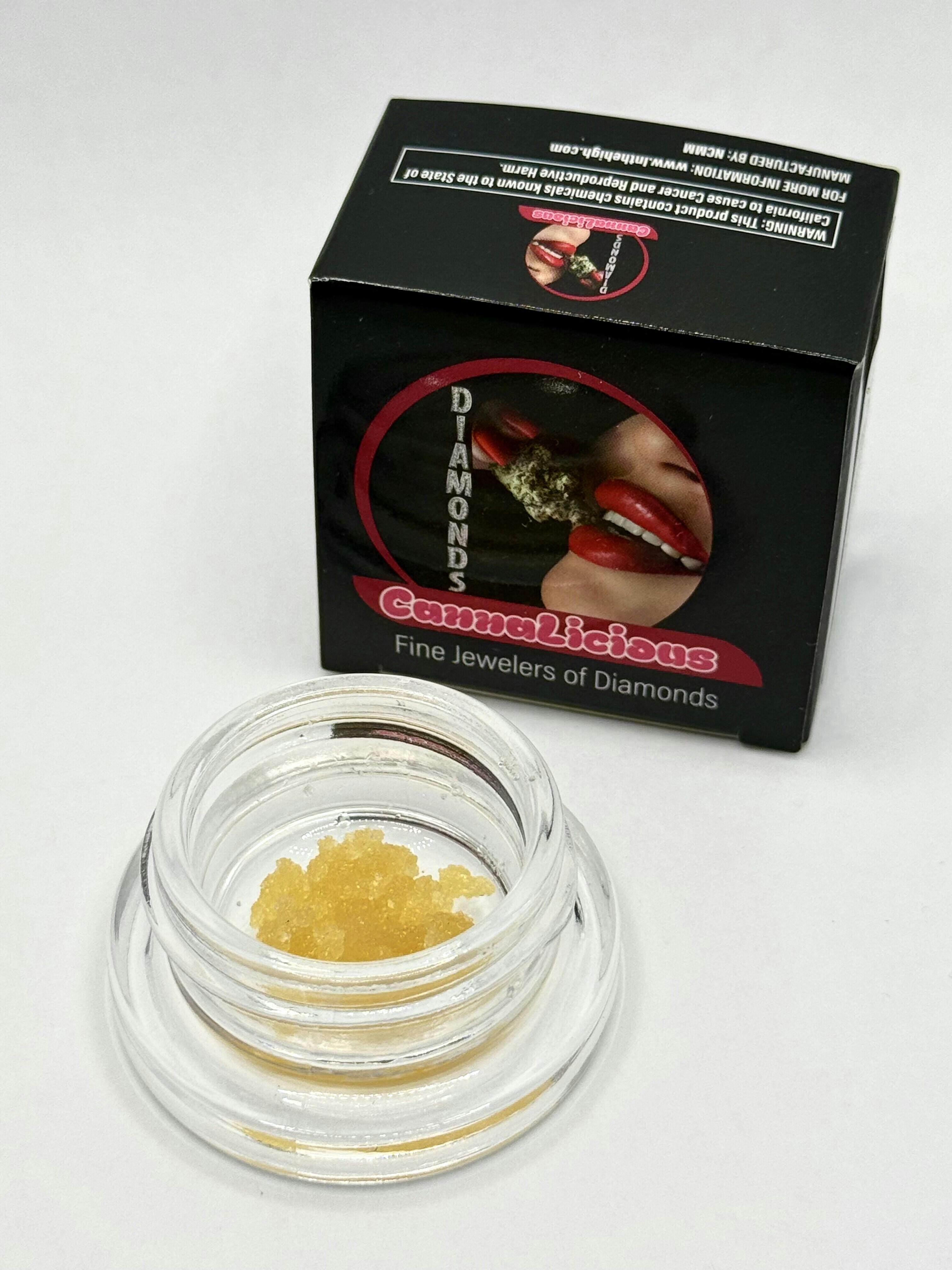 Cannalicious - Blue Rhino Sugar 80.1% THC 1g