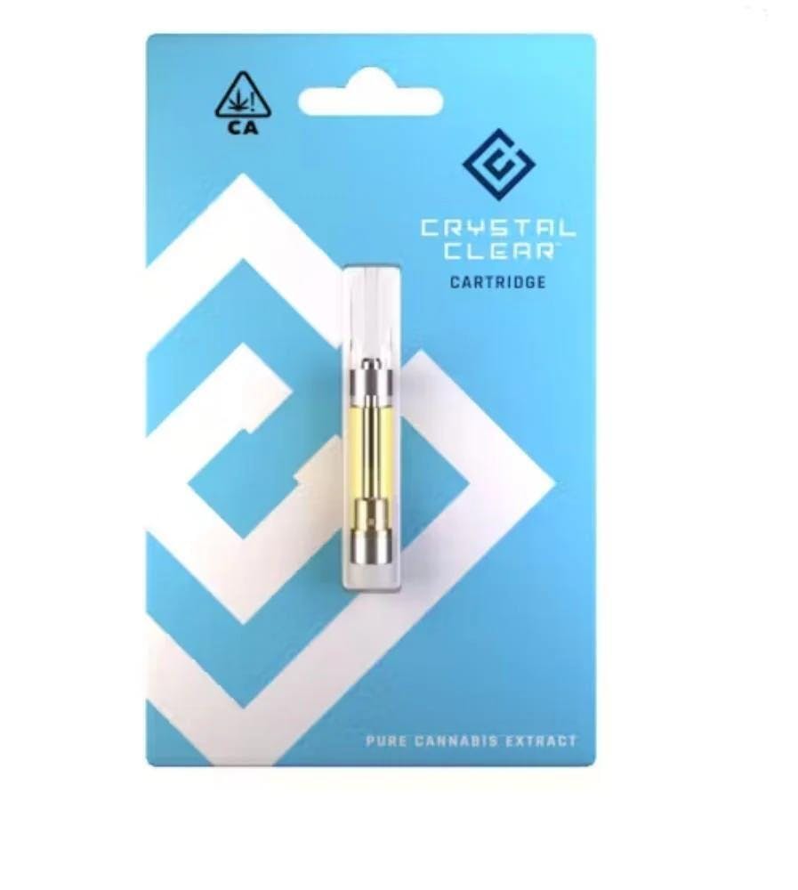 Crystal Clear - Gelato (H) 92.2% THC Cart 1.0g