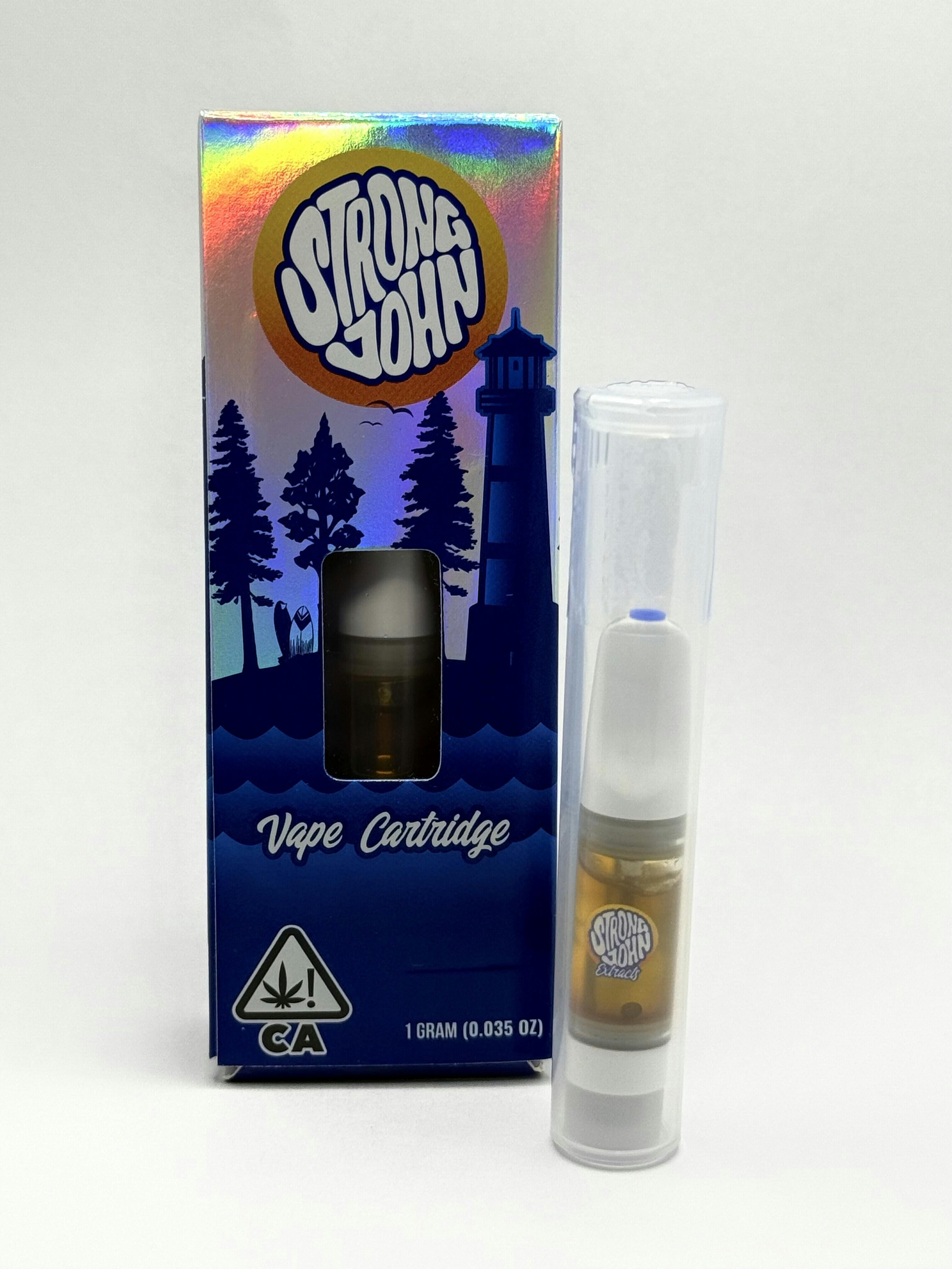 Strong John - CITRUS SAP (S) 56.12% THC - 1g LR Cart 510