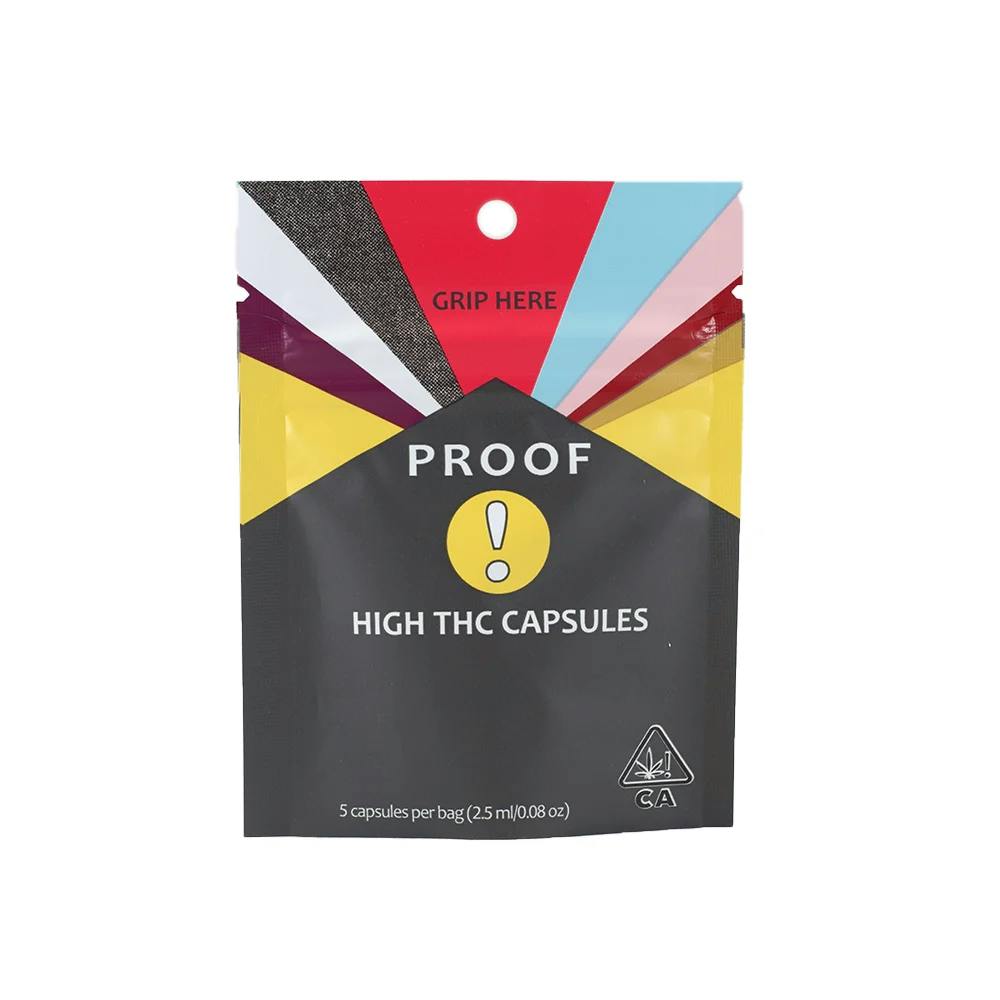 Proof High THC Capsules - 5pk