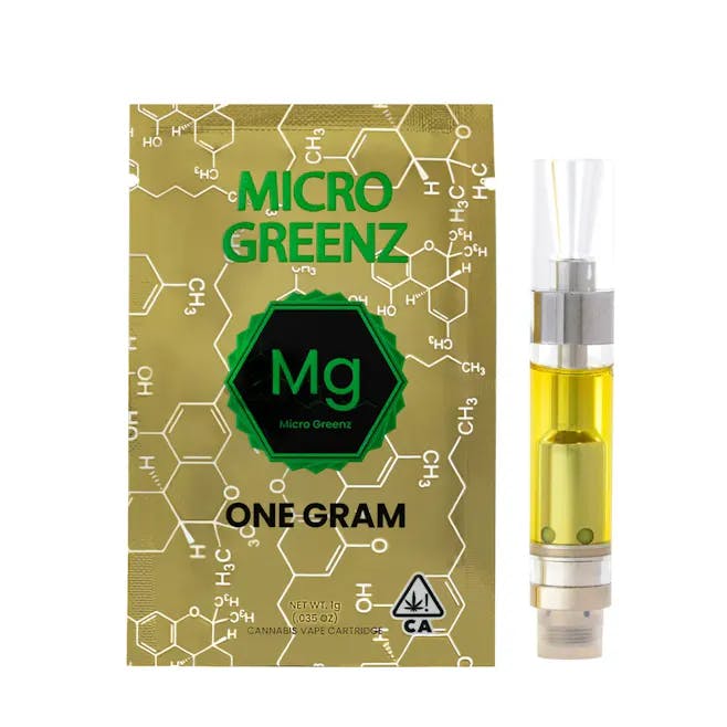 Micro Greenz - NYC Diesel (H) 90.22% THC, Vape Cartridge | 1g