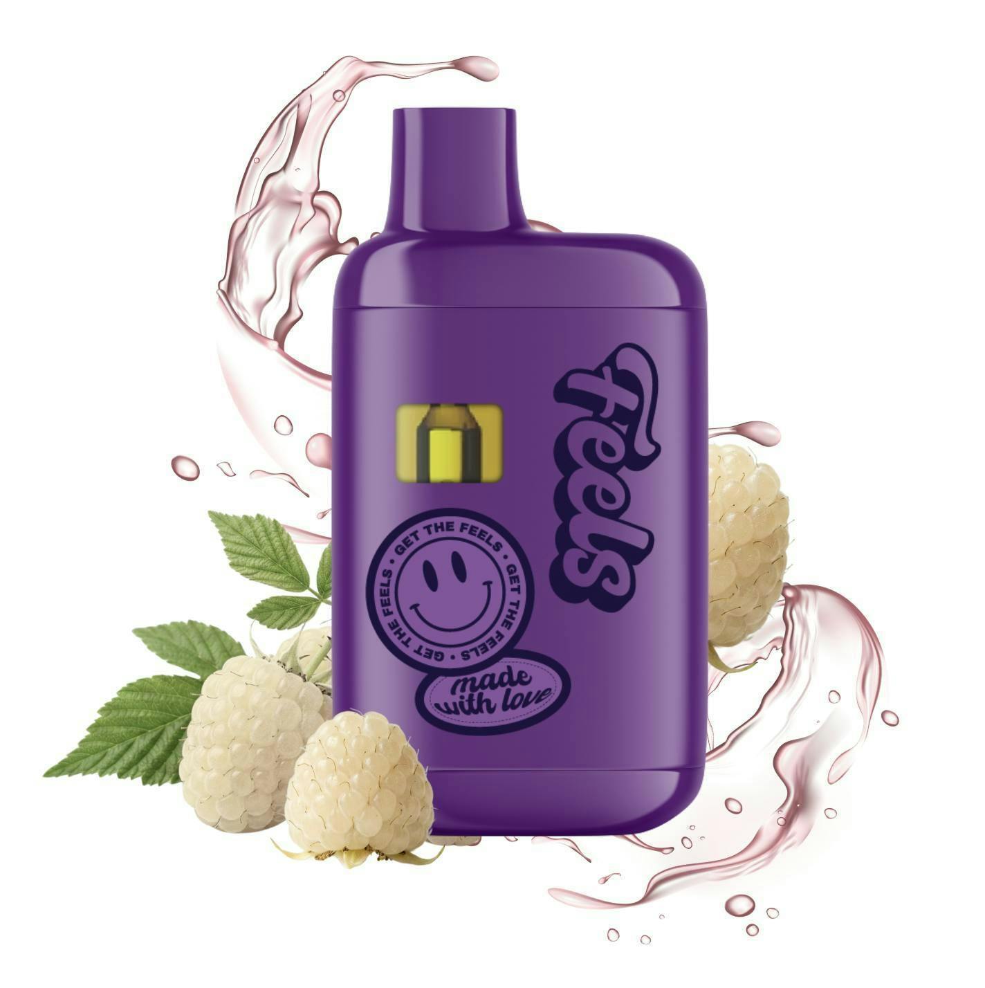 Smoakland Feels - White Raspberry - AIO cart 1g